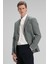 Alfredo Spor Blazer Ceket Slim Fit Lacivert 4