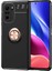 Caseworld Xiaomi Poco F3 Kılıf Renkli Yüzüklü Manyetik Silikon Kapak Siyah - Rose Gold 1