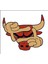 Chicago Bulls Boğa Boğası Amblem Logo Çıkartma Sticker 00986 1