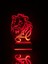 Aslan 3D 16 Renk Gece Lambası 2