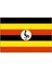 Uganda Gönder Bayrağı 70 x 105 cm 1