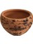 Antik Görünümlü Eskitme Toprak Saksı 11CM*15 cm 1