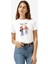 Stranger Things Eleven & Madmax Kadın Beyaz Tshirt 1