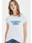 Aerosmith Hard Rock Rock And Roll Baskılı Beyaz Kadın Tshirt 1