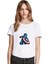 Captain America LEGO Baskılı Beyaz Kadın Tshirt 1
