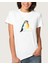 Watercolor Birds Kadın Beyaz Tshirt 1