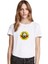 Guns'n Roses Baskılı Beyaz Kadın Tshirt 1