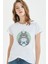 Komşum My Neighbor Totoro Baskılı Beyaz Kadın Tshirt 1