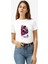 Stranger Things Will Wallpaper Kadın Beyaz Tshirt 1