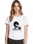 The Doors Solist Baskılı Beyaz Kadın Tshirt 1