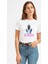 Jeanie Kim Jennie Kim Blackpınk K Baskılı Beyaz Kadın Tshirt 1