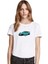 Subaru Baskılı Beyaz Kadın Tshirt 1