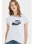 Audi Quattro Baskılı Beyaz Kadın Tshirt 1
