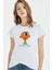 Gumball Biz Kısa Degiliz Siz Uzunsunuz Baskılı Beyaz Kadın Tshirt 1