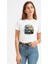 Jeep Evolution Eski Yeni Baskılı Beyaz Kadın Tshirt 1
