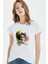 Formula F1 Ayrton Senna F1 Car Baskılı Beyaz Kadın Tshirt 1