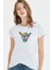 Watercolor Hang Loose Shaka Kadın Beyaz Tshirt 1