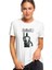 The Punisher Frank Castle Jon Bernthal Baskılı Beyaz Kadın Tshirt 1
