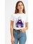 My Neighbor Komşum Totoro Baskılı Beyaz Kadın Tshirt 1