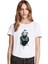 Merlyn Moreo Baskılı Beyaz Kadın Tshirt 1