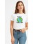 Respect Mother Earth Baskılı Beyaz Kadın Tshirt 1