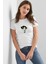 Powerpuff Girls Buttercup Kadın Beyaz Tshirt 1