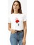Silhouette Romance Couple Kadın Beyaz Tshirt 1