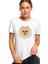 Dog Head Köpek Baskılı Beyaz Kadın Tshirt 1