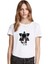 Stranger Things 2 Hawkins Caravan Baskılı Beyaz Kadın Tshirt 1