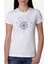 Silhouette Music A Dandelion Photographic Kadın Beyaz Tshirt 1