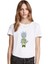 Rick Baskılı Beyaz Kadın Tshirt 1