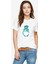 My Neighbor Komşum Totoro Baskılı Beyaz Kadın Tshirt 1
