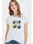 Panda Baskılı Beyaz Kadın Tshirt 1