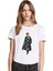 Sherlock Typography Kadın Beyaz Tshirt 1