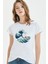 Küçük Deniz Kızı Ponyo Gake No Ue No Ponyo Baskılı Beyaz Kadın Örme Tshirt 1
