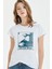 Müslüm Baba Birde Benden Dinleyin Baskılı Beyaz Kadın Tshirt 1