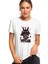 My Neighbor Komşum Totoro Baskılı Beyaz Kadın Tshirt 1