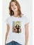 Anime One Piece King Baskılı Beyaz Kadın Tshirt 1