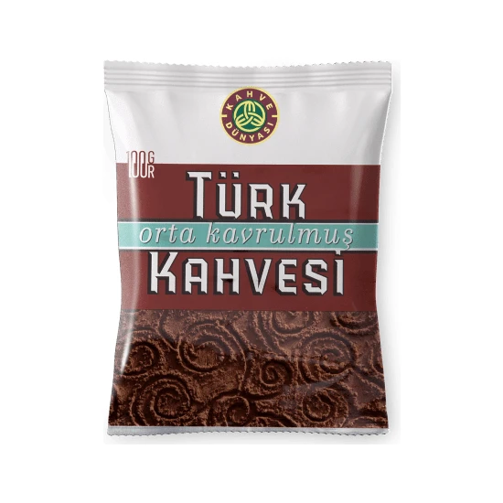 Kahve Dünyası Orta Kavrulmuş Türk Kahvesi 100 gr x 12'li