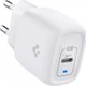 Spigen PowerArc ArcStation 20W Hızlı Şarj Cihazı Gallium Nitride (GaN) Charger USB-C PD 3.0 (Power Delivery) Duvar Şarjı - ACH02071 Spigen PowerArc ArcStation 20W Hızlı Şarj Cihazı Gallium Nitride (GaN) Charger USB-C PD 3.0 (Power Delivery) Duvar Şarjı - ACH02071