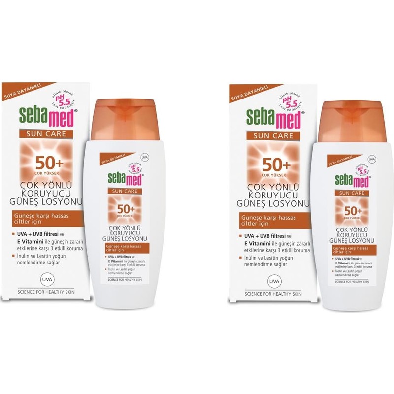 Sebamed Güneş Koruyucu Losyon 50+ Faktör 150 ml x 2'li
