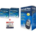 On Call Plus Cihaz Tüm Yaşlar İçin 100 Strip Çubuk ve 100 Lanset İğne ile Medikal Ürün