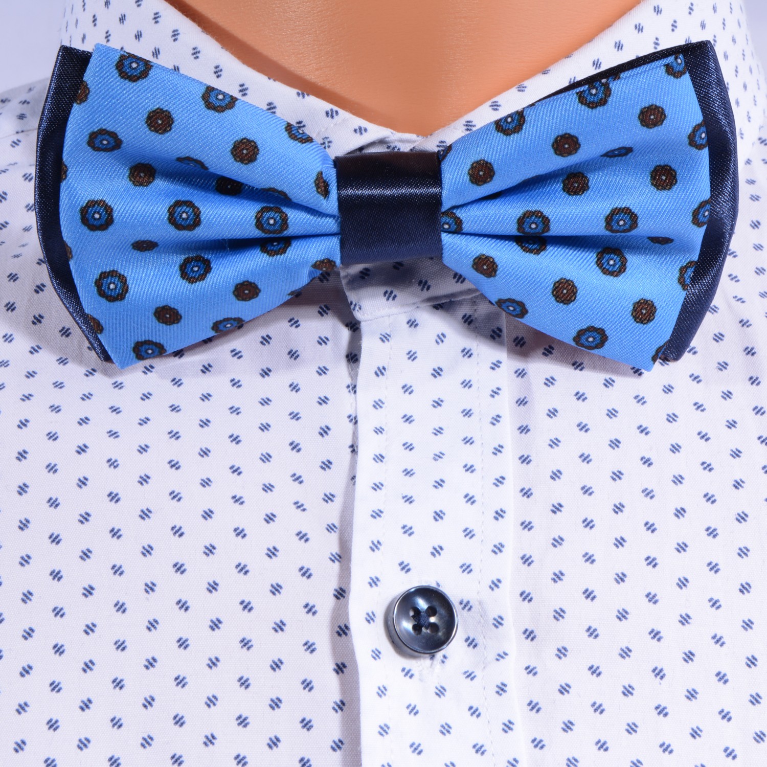 Tedz Collection Gök Mavi Papyon görsel 2