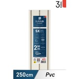 SlimFlex Classic SX PVC Korniş 3-Kanallı 250 cm