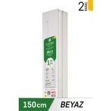 SlimFlex Deco Bella Kartonpiyerli Korniş 2-Kanallı Beyaz 150 cm