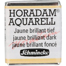 Schmincke : Horadam : Yarım Tablet Sulu Boya : Jaune Brilliant Dark