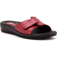 Ceyo 9200-12 Ceyo Kadın Terlik - Kırmızı