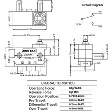 Alpha Auto Part Ford Focus Için Kapı Switch (Su Geçirmez)