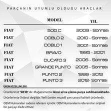 Alpha Auto Part Fıat 500,DOBLO,DUCATO  Için Yakıt Pompası Halkası ve Contası