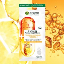 Garnier C Vitamini Ampul Kağıt Maske 3'lü Set